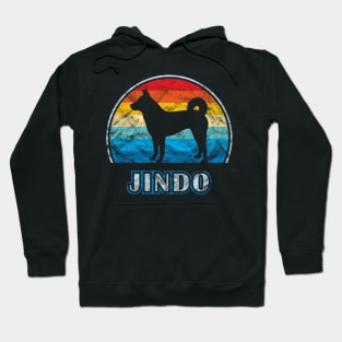 Jindo Vintage Design Dog Hoodie